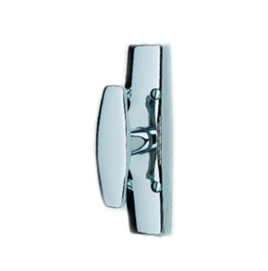CRÉMONE BOUTON CHROME IRIS