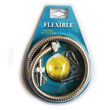 FLEXIBLE DE TOILETTE 1M CHOME