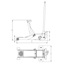 CHARIOT GARAGE JACK 2T