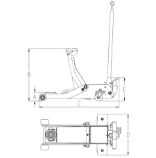 CHARIOT GARAGE JACK 3T