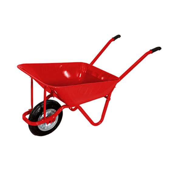 BROUETTE A/ROUE PNEU 80L ROUGE