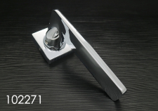 POIGNEE ET ROSACE HYH 102271 CHROMÉ
