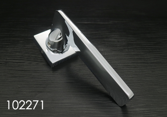 POIGNEE ET ROSACE HYH 102271 CHROMÉ
