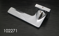 POIGNEE ET ROSACE HYH 102271 CHROMÉ
