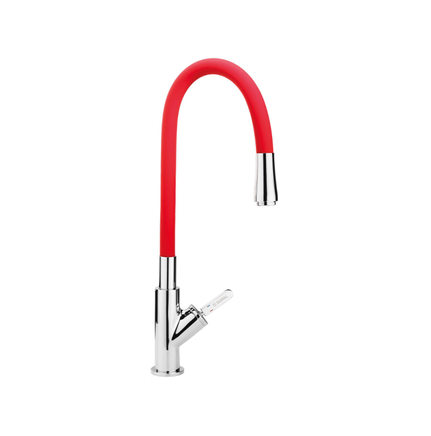 MITIGEUR ÉVIER ROUGE SÉRIE NABEUL