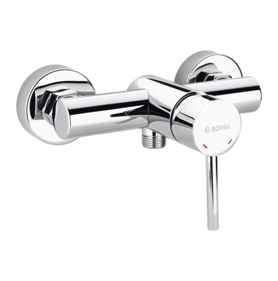 MITIGEUR DE DOUCHE SÉRIE BIZERTE