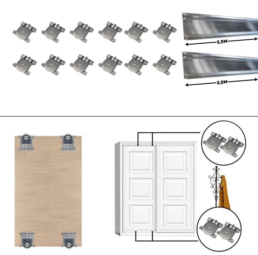 KIT DRESSING 2.5M (5,5)
