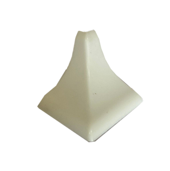 COIN EXTERIEUR BARRE FIN BLANC 