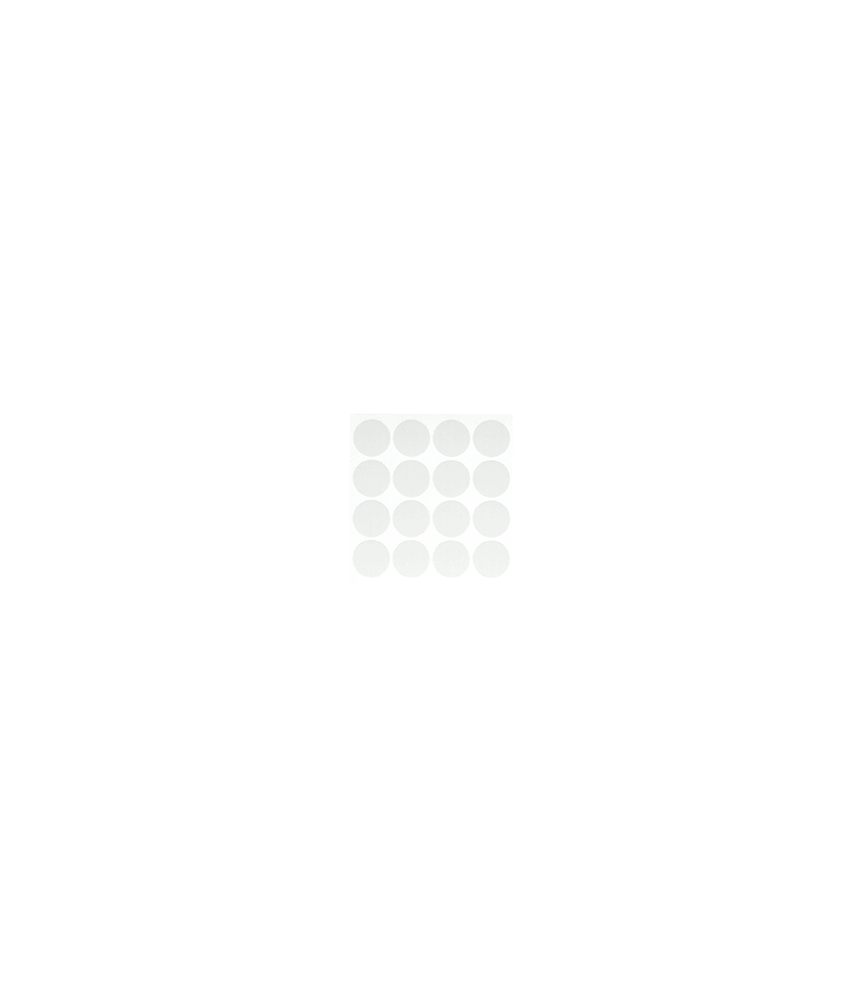 CACHE VIS ADHESIF BLANC