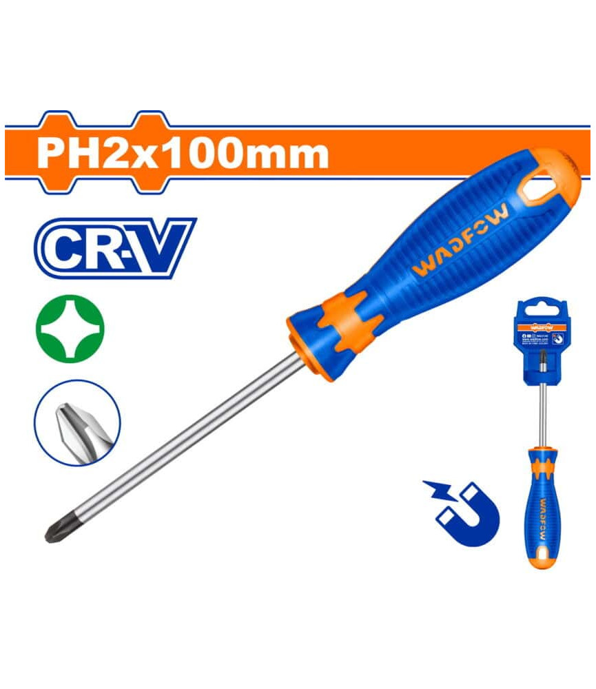 TOURNEVIS PH2X100 CR-V WSD2224