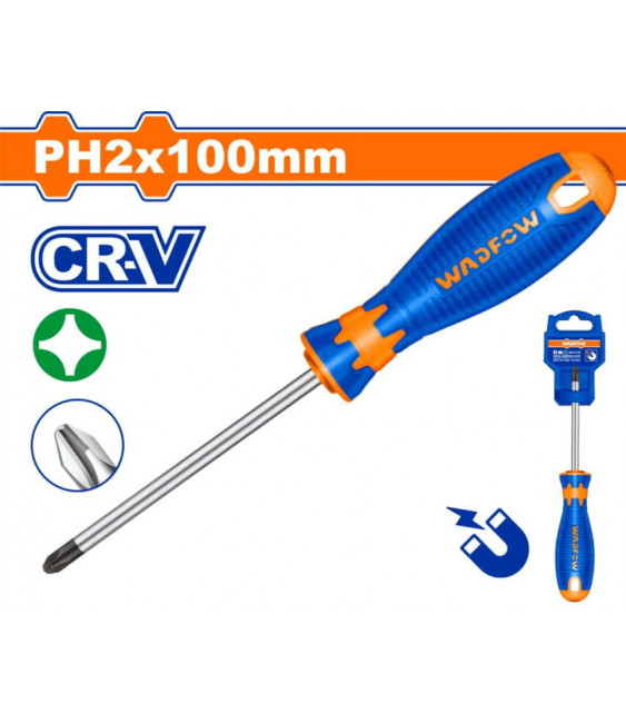 TOURNEVIS PH2X100 CR-V WSD2224