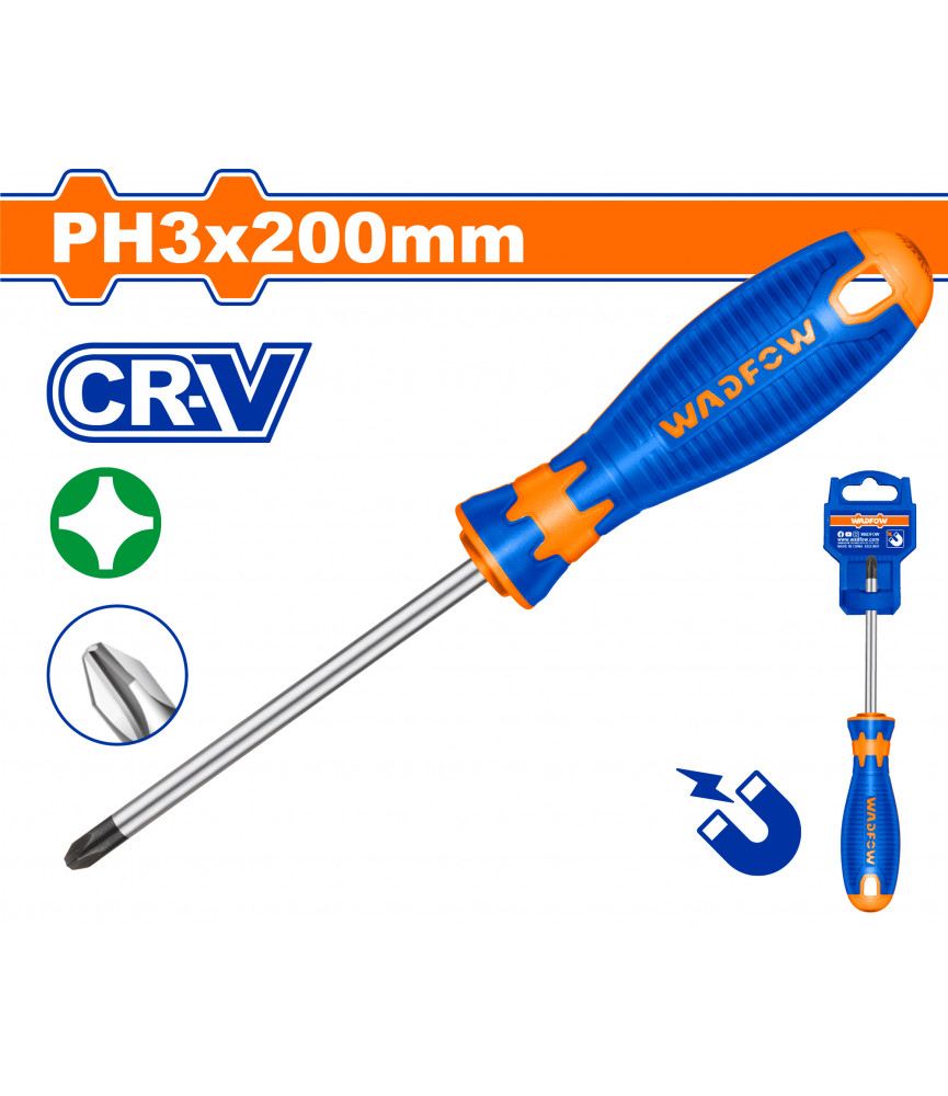 TOURNEVIS PH3X200 CR-V WSD2238