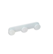 PORTE MANTEAU PLASTIQUE 3 TÊTES LUXPLAST.  