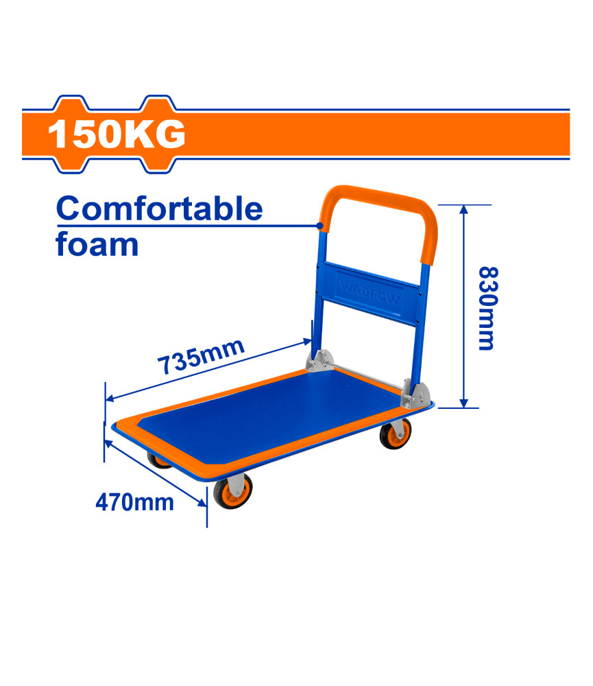 WDF CHARIOT 4 ROUES 150KG WWB1315