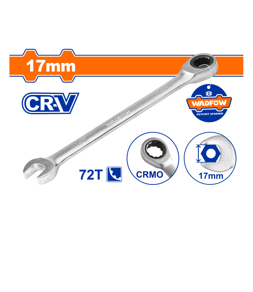 WDF CLE MIXTE A CLIQUET 17 CR-V WSA5117