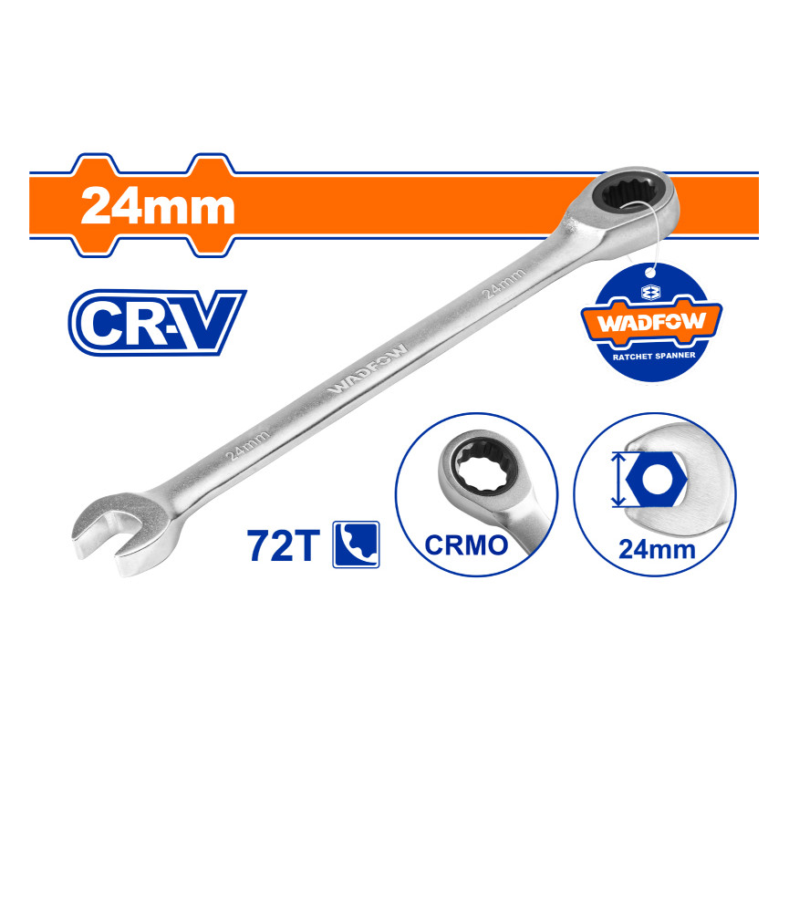 WDF CLE MIXTE A CLIQUET 24 CR-V WSA5124