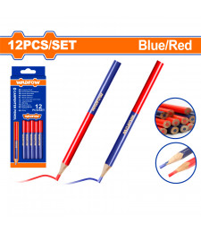 WDF CRAYON ROUGE+BLEU 12 PCS  WMQ2512