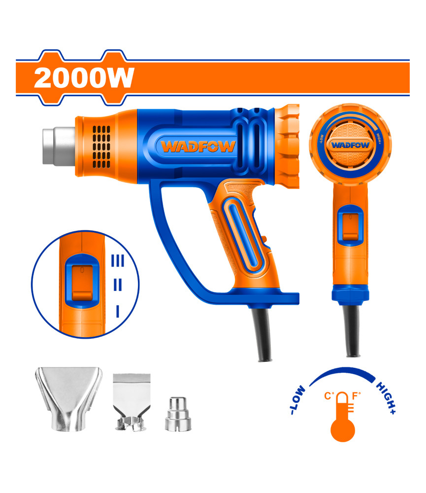 WDF DECAPEUR 2000W+VARIATEUR WHG1520