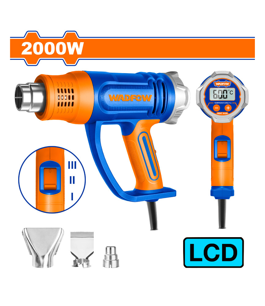 WDF DECAPEUR LCD 2000W+VARIAT WHG1530