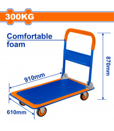 WDF DIABLE 4 ROUES 300KG WWB1330