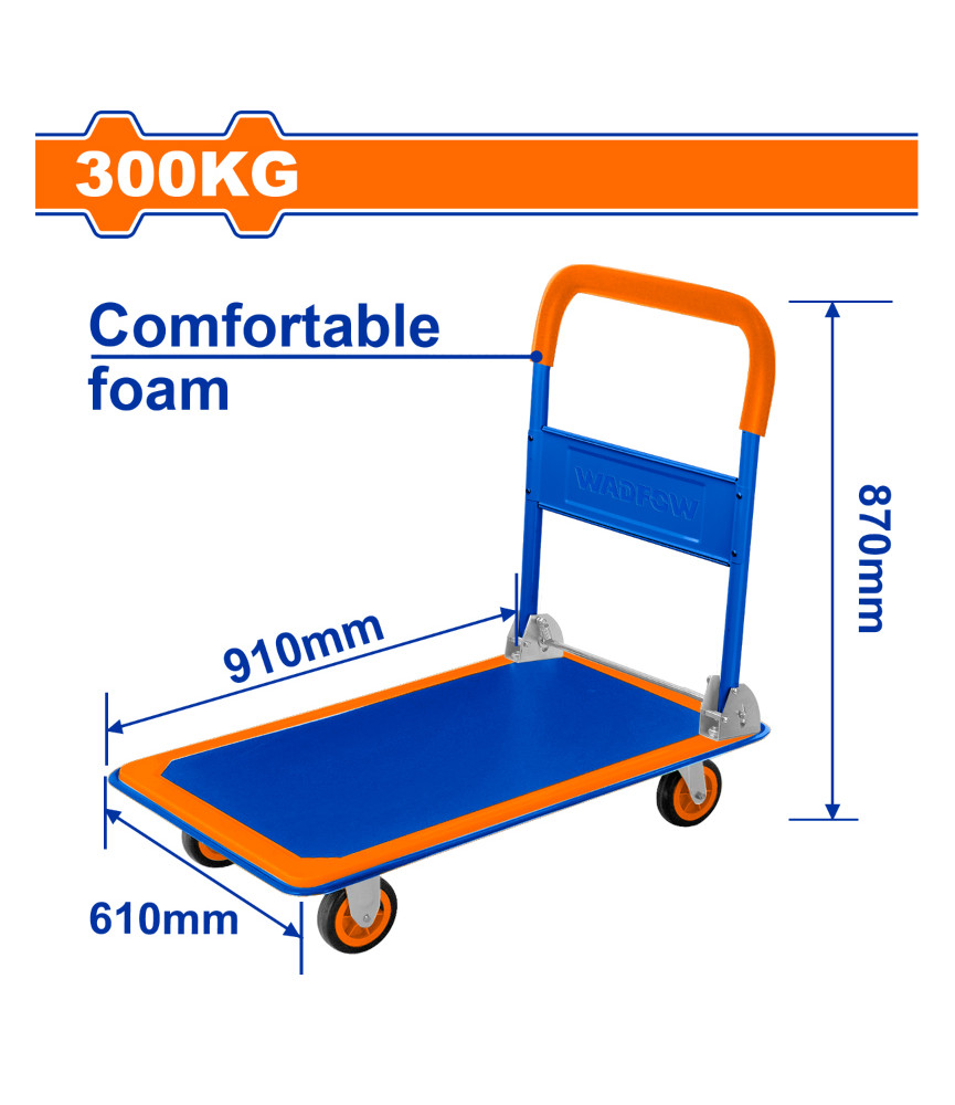 WDF DIABLE 4 ROUES 300KG WWB1330