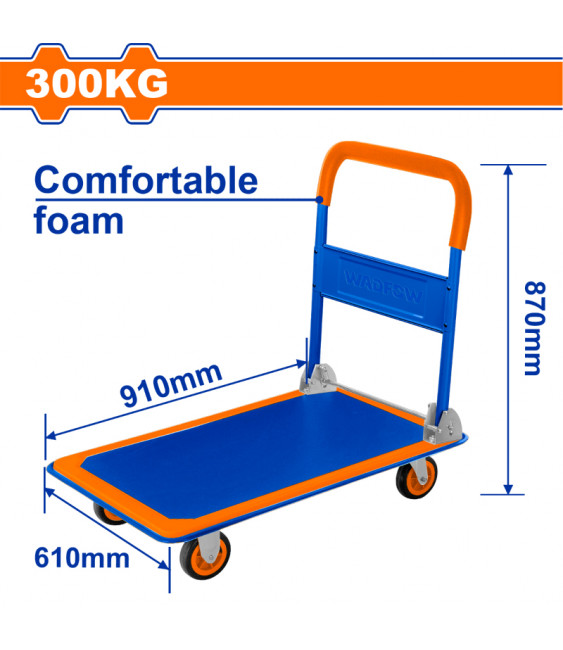 WDF DIABLE 4 ROUES 300KG WWB1330