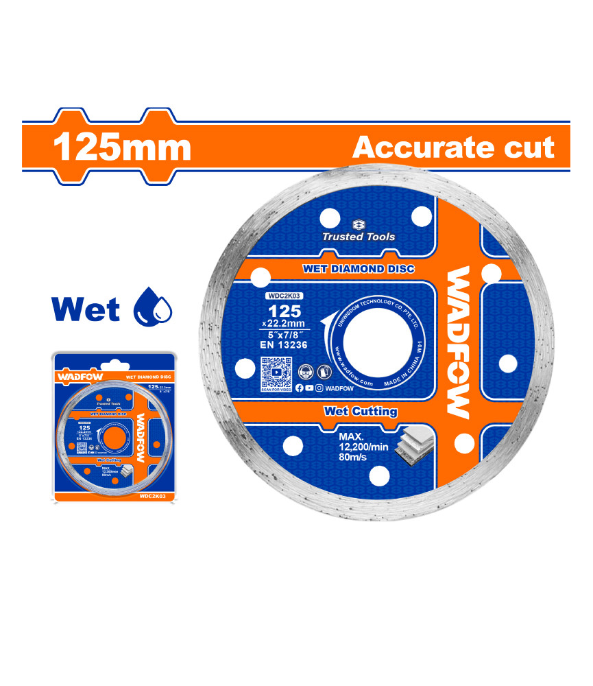 WDF DISQUE DIAM CONT 125 WDC2K03