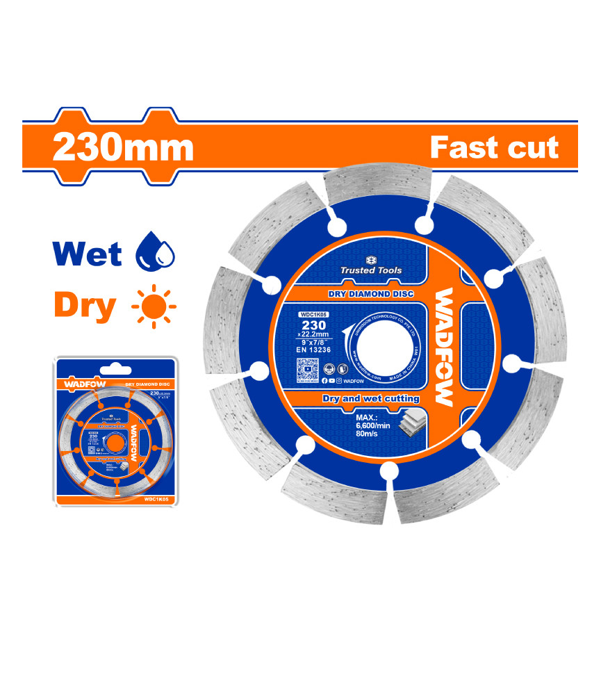 WDF DISQUE DIAM SEGM 230 WDC1K05