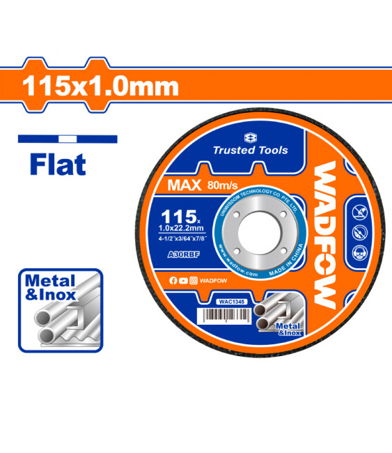 WDF DISQUE INOX 115X1 WAC1345