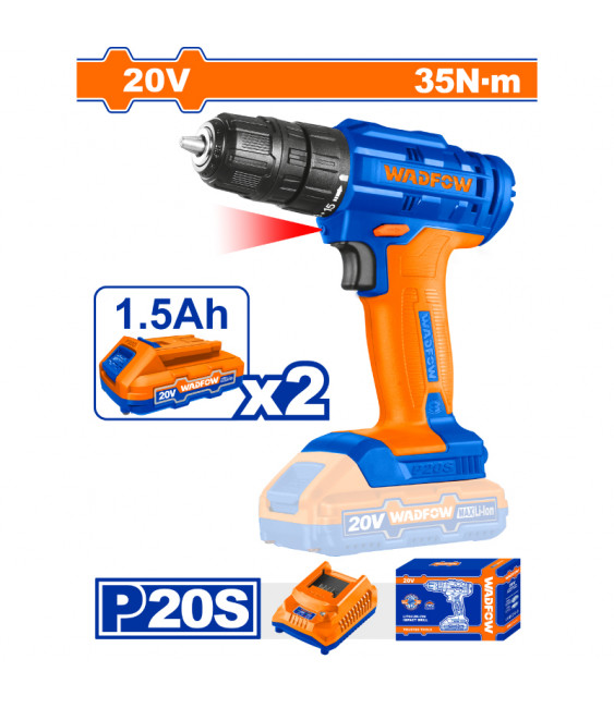 WDF VISSEUSE 20V 35N.m 2BATT  WCDP512