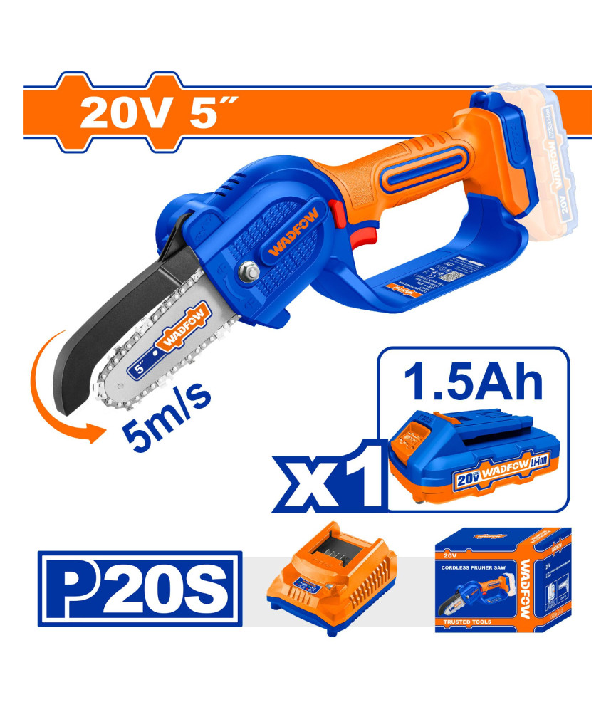 WDF TRONCONEUSE A CHAINE 5'' 20V WCLP552