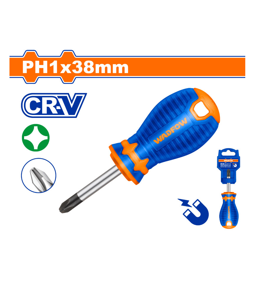 WDF TOURNEVIS PH1X38 CR-V WSD2211