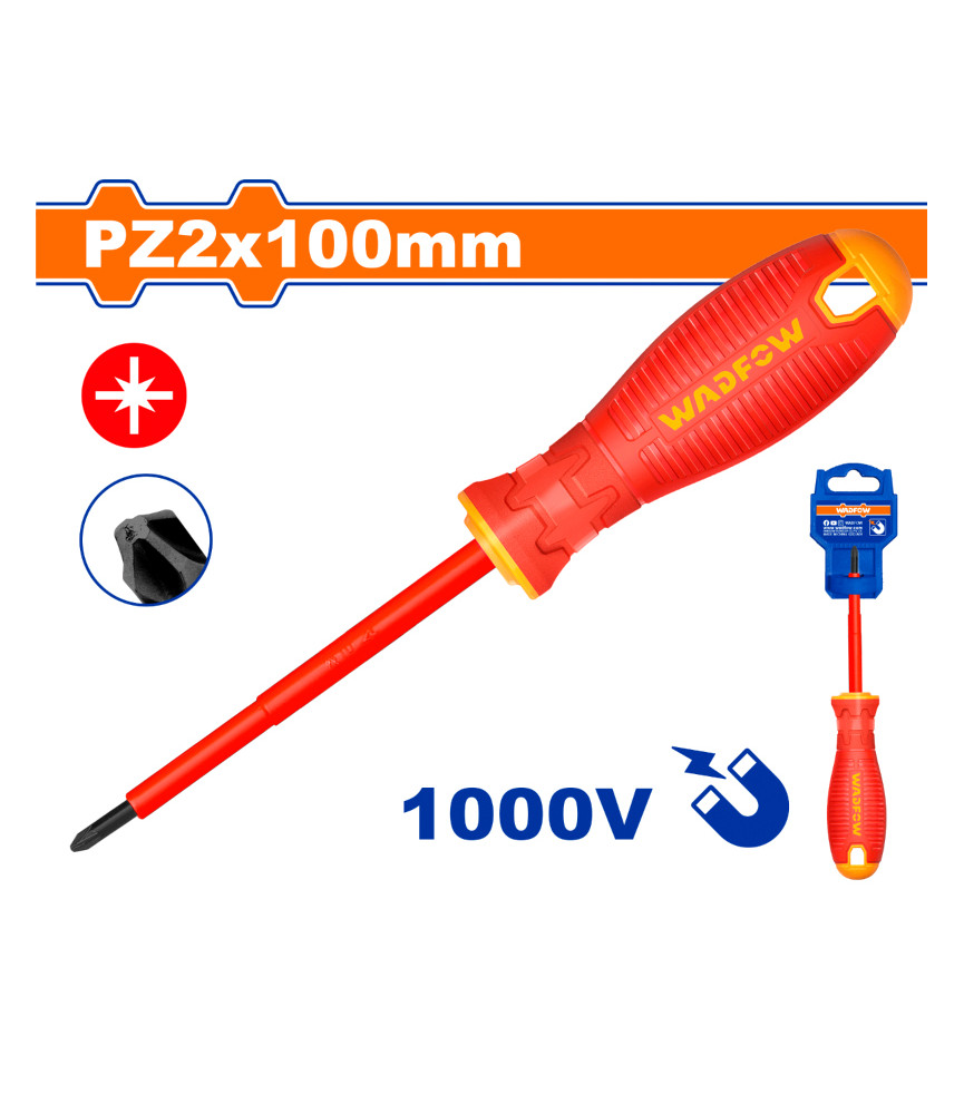 WDF TOURNEVIS ISOLE PZ 2X100 WSD7274