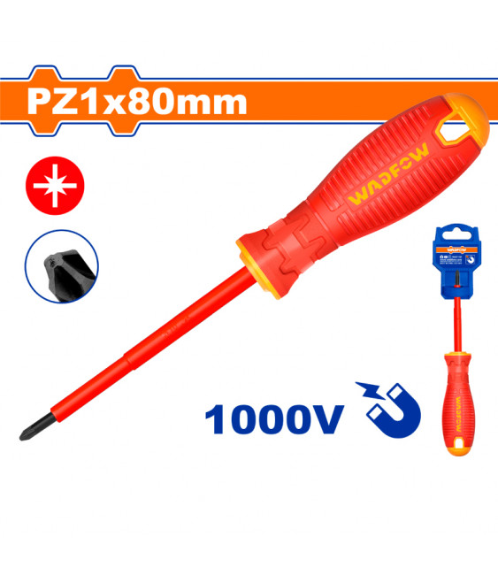 WDF TOURNEVIS ISOLE PZ 1X80 WSD7273