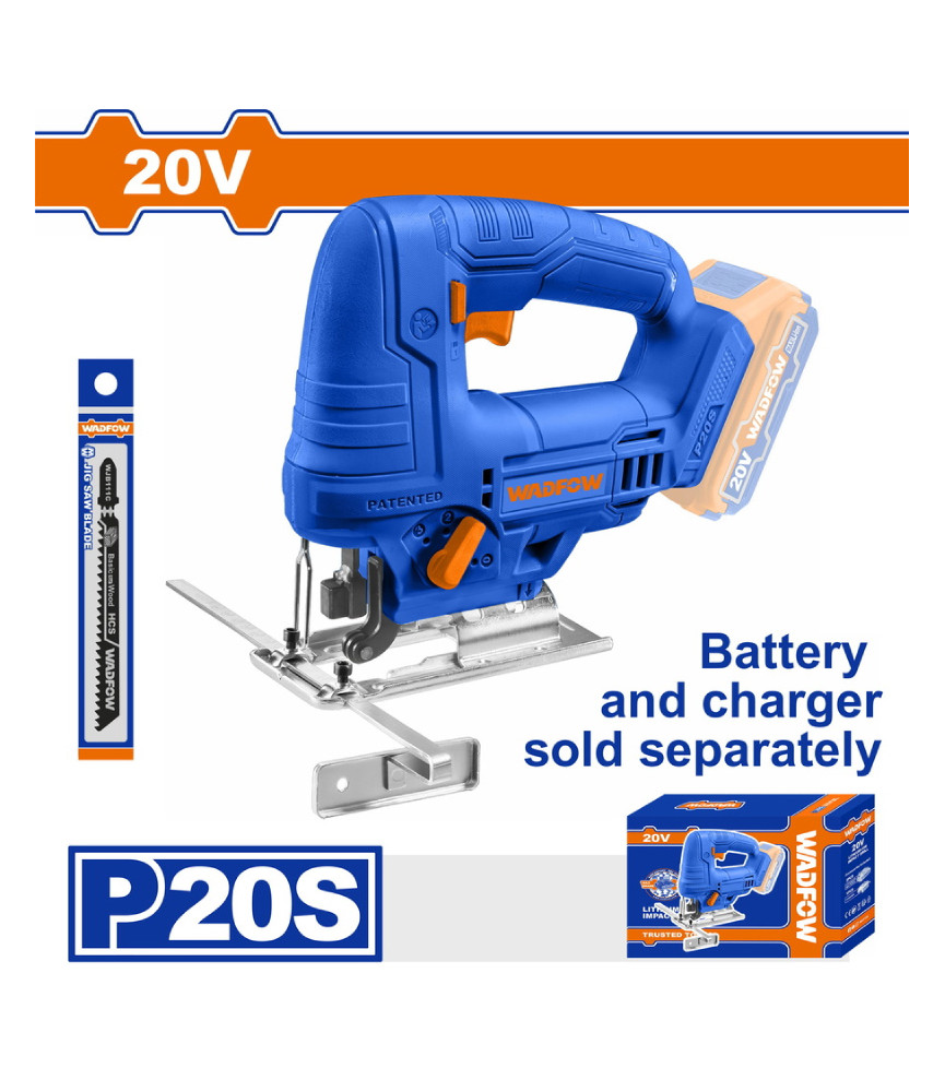 WDF SCIE SAUTEUSE 20V SANS BATT WLS1565