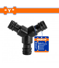 WDF RACCORD PLAST 1/2" 3 VOIES WQC7E34