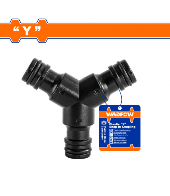 WDF RACCORD PLAST 1/2" 3 VOIES WQC7E34