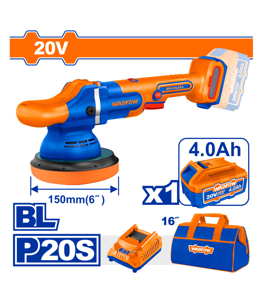 WDF POLISSEUSE 150MM 20V +VAR WHL2B151