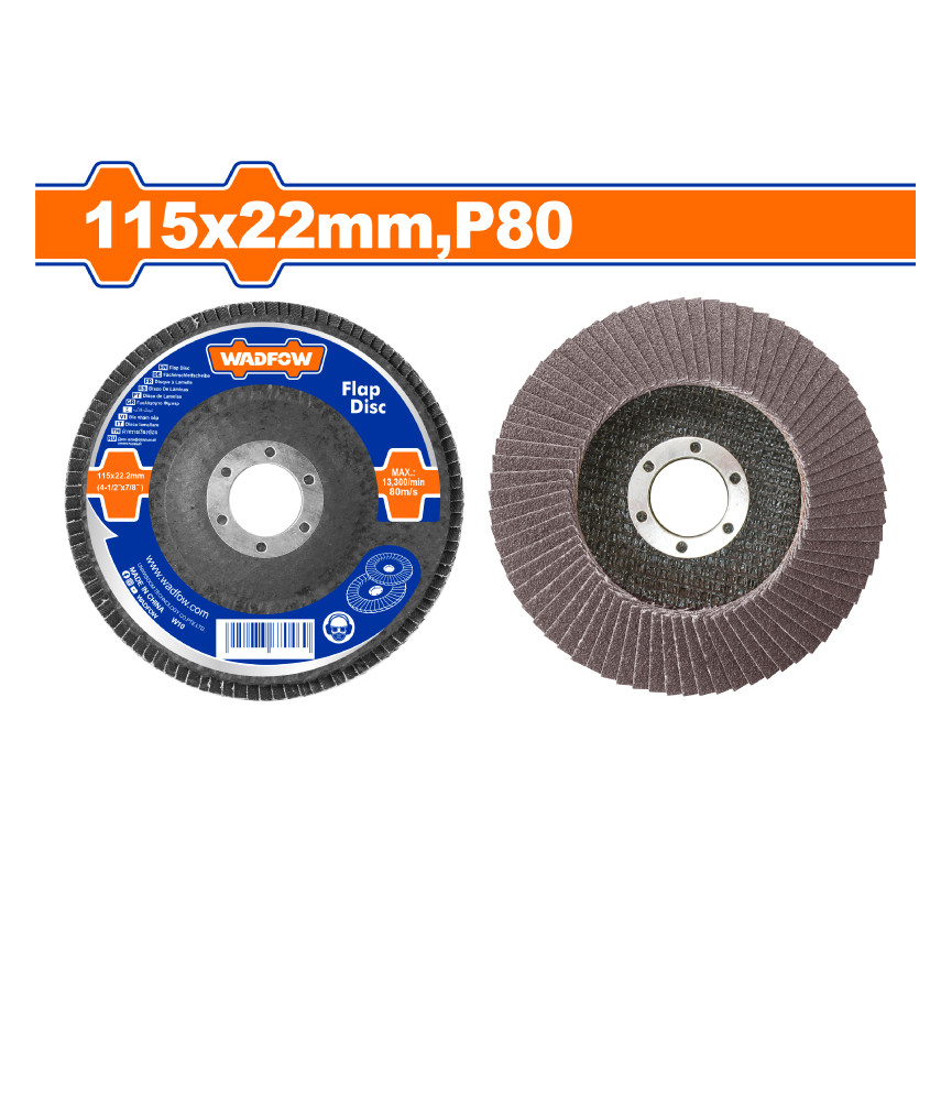 WDF DISQUE LAMELLE 115 P80 WYL1303