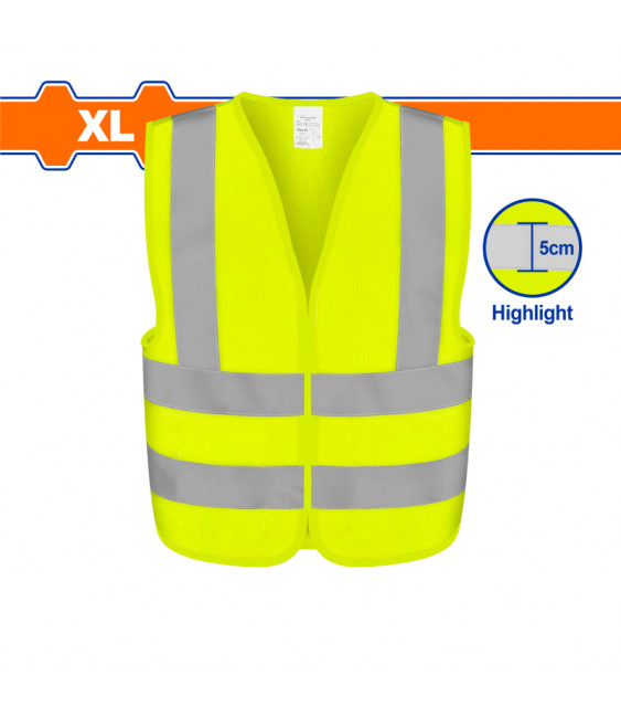 WDF GILET H/VISIBILTE JAUNE XL WRV1802