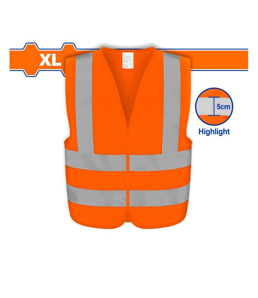 WDF GILET H/VISIBILTE ORANGE XL WRV1801