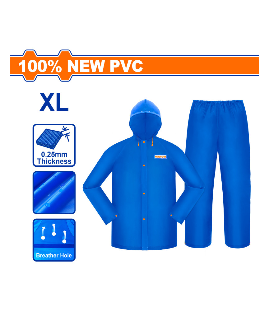 WDF IMPERMEABLE VESTE+PANT XL WRC30XL