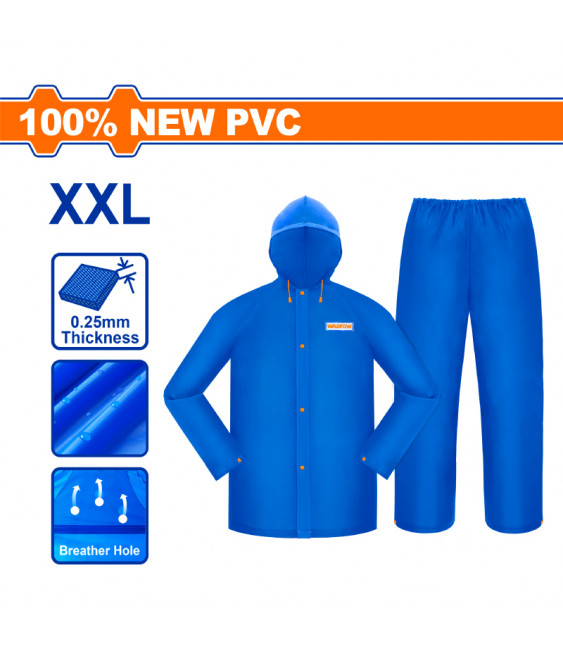 WDF IMPERMEABLE VESTE+PANT XL WRC3XXL