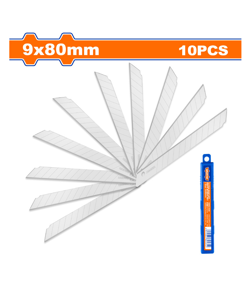 WDF JEU 10 LAME CUTTEUR 9X80 WMK1K09