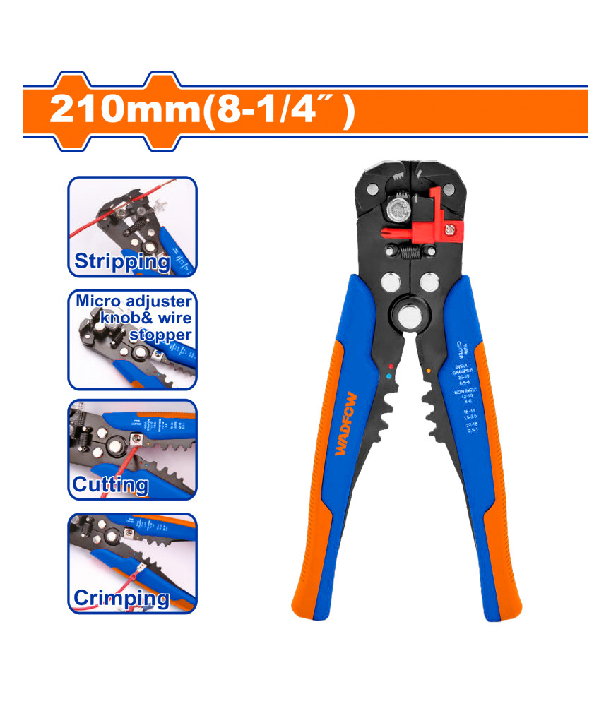 WDF PINCE A DENUDER AUTO 210MM WBQ4601