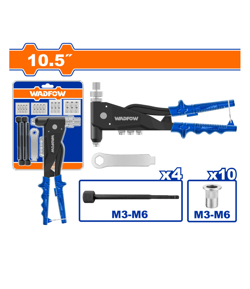WDF PINCE A RIVET NUT 10.5'' 4M WHR5710