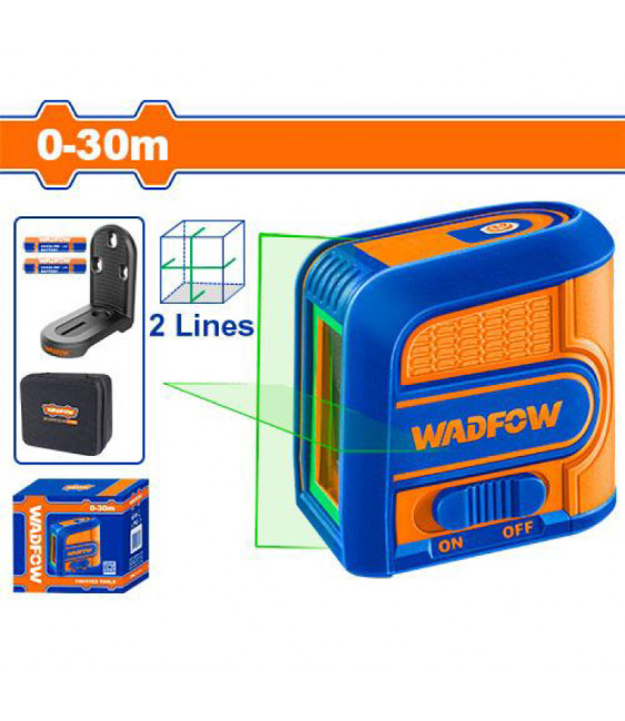 WDF NIVEAU LASER 30M 2 LIGNES WLE2M03