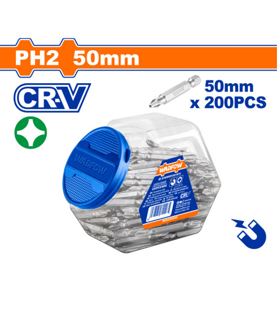 WDF JEU 200 EMBOUT PH2X50 CR-V WSV2KPH25