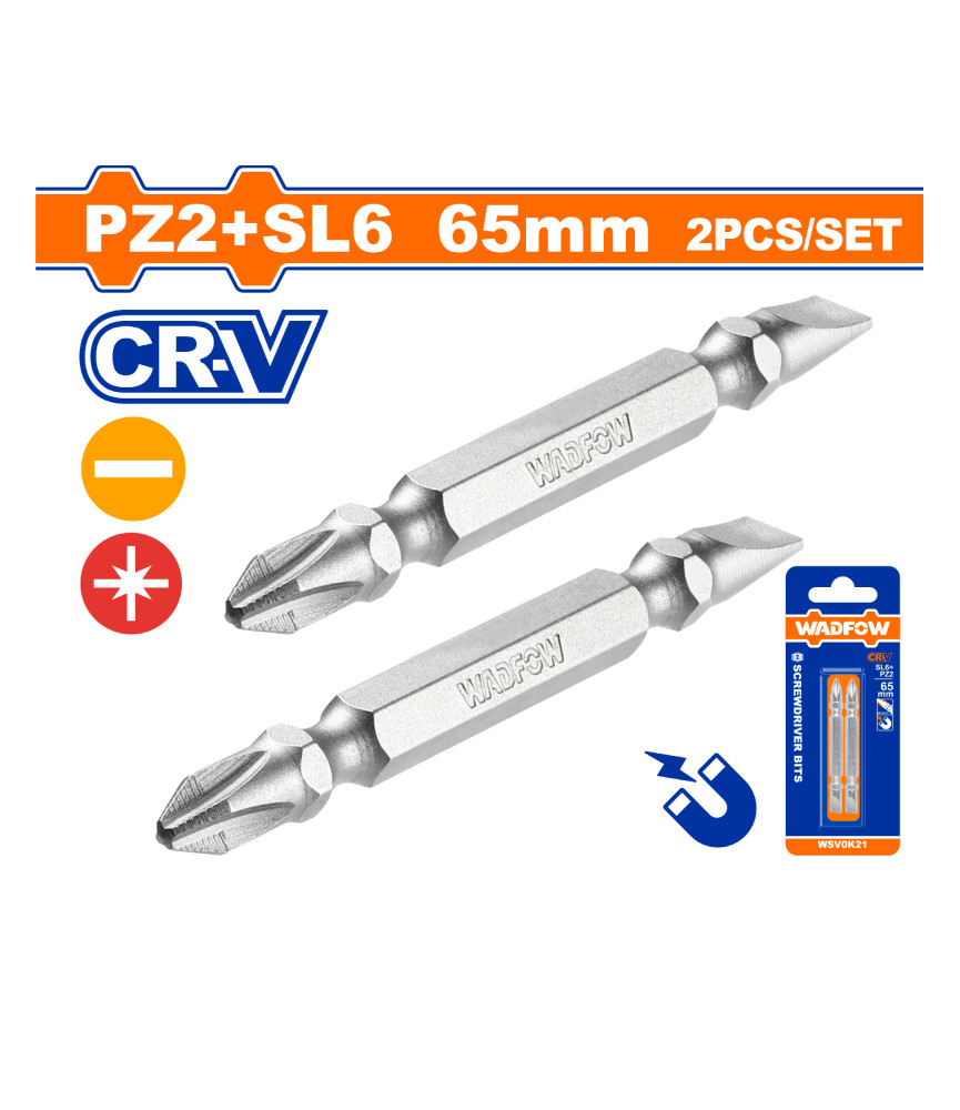 WDF JEU 2 EMBOUTS PZ2X65 CR-V WSV0K21