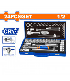 WDF JEU 24 CLE CLIQUET 1/2" CR-V WST2L24